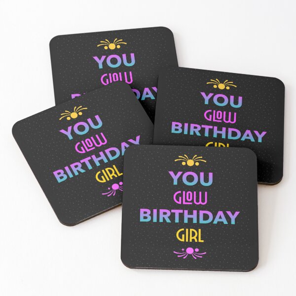 Item preview, You glow birthday girl t-shirt-birthday.  designed and sold by DesignedBySnip.