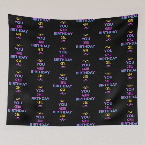 Item preview, You glow birthday girl t-shirt-birthday.  designed and sold by DesignedBySnip.