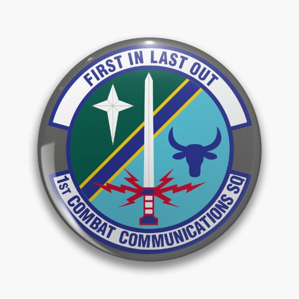 Item preview, 1st Combat Communications Squadron - United States Air Force designed and sold by wordwidesymbols.
