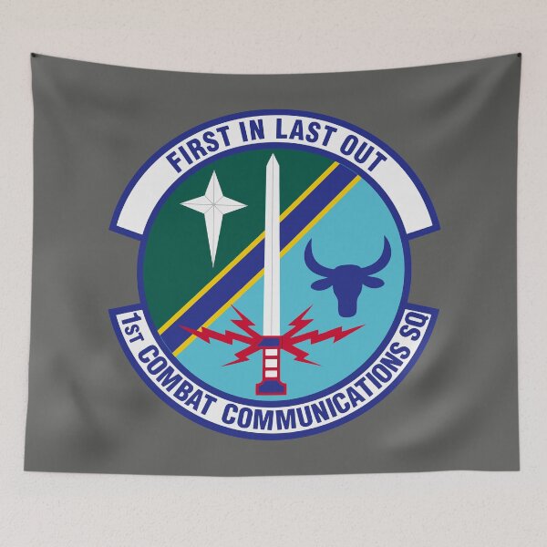 Item preview, 1st Combat Communications Squadron - United States Air Force designed and sold by wordwidesymbols.