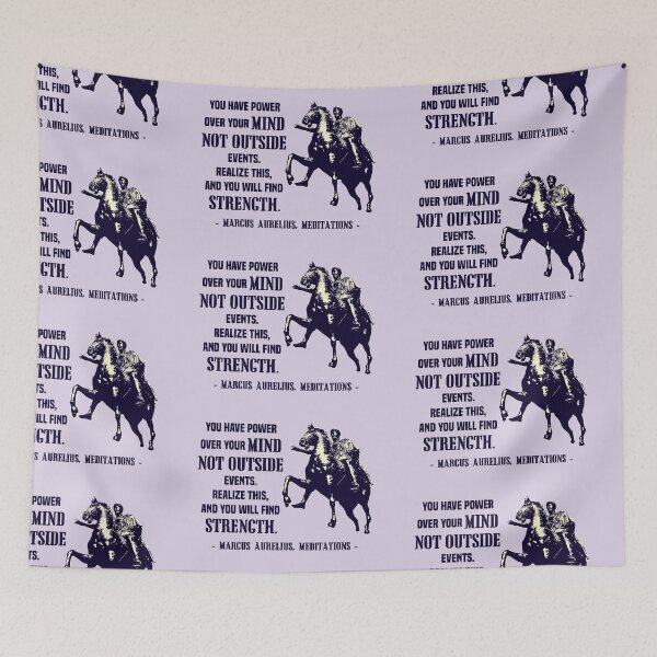 Item preview, Stoic Marcus Aurelius Quotes Meditations - You have power over your mind designed and sold by challengecafe.