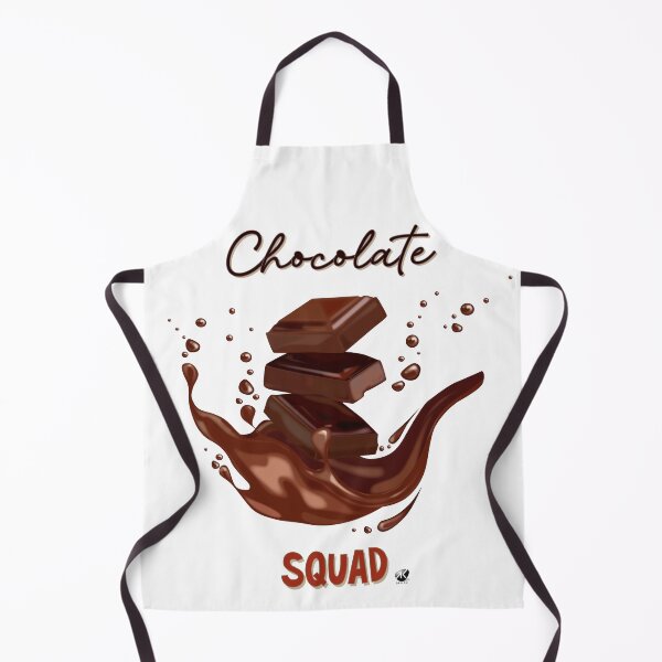 Item preview, Chocolate pieces and melted chocolate illustration designed and sold by Alexandra Kueny.