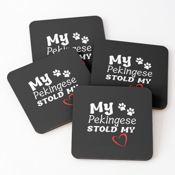 Item preview, My Pekingese Stold My Heart - Pekingese Dog Lover Fun Graphic - Fun Pekingese Gifts  designed and sold by PDesigns69.