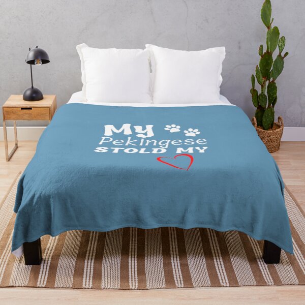 Item preview, My Pekingese Stold My Heart - Pekingese Dog Lover Fun Graphic - Fun Pekingese Gifts designed and sold by PDesigns69.
