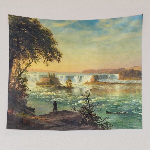 Item preview, The Falls of St Anthony by Bierstadt designed and sold by TheSoulOfArt.