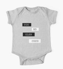 You Go Glen Coco! Short Sleeve Baby One-Piece