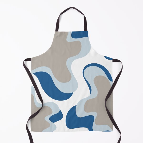 Item preview, Liquid Abstract Pattern Blue White designed and sold by BeatrisVeres.