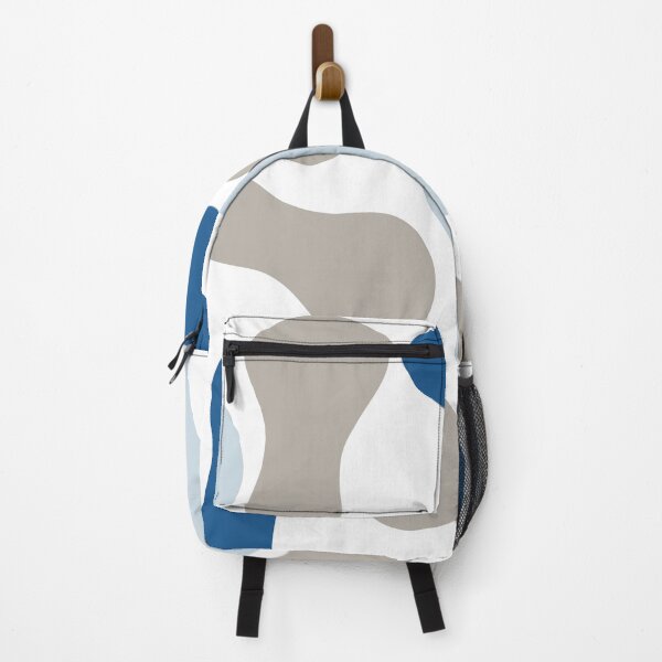 Item preview, Liquid Abstract Pattern Blue White designed and sold by BeatrisVeres.