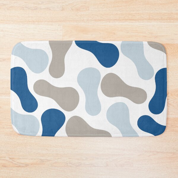 Item preview, Liquid Abstract Pattern Blue White  designed and sold by BeatrisVeres.
