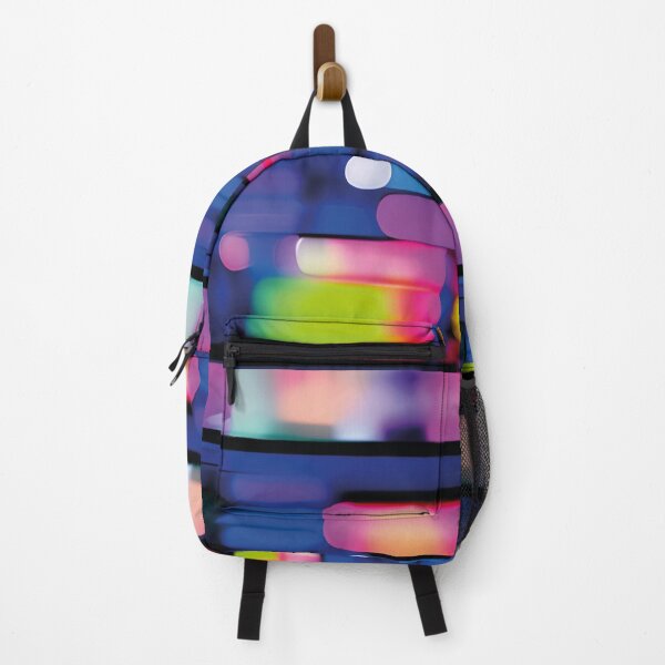 Item preview, Multicolored Vertical Stripes lines pattern with neon lights vibe designed and sold by 9ACHAT6.