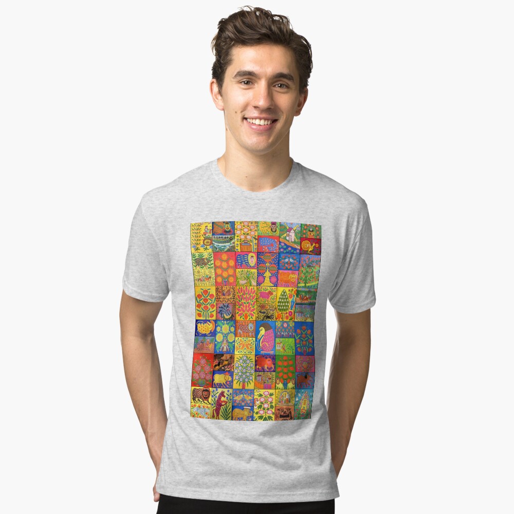 Item preview, Tri-blend T-Shirt designed and sold by Montage-Madness.
