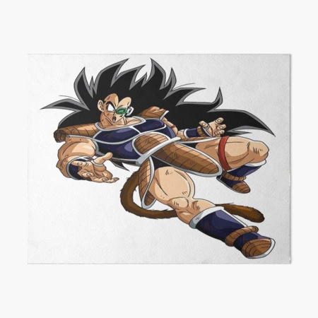 Goku and Raditz Art Board Print by FranFuentesArt