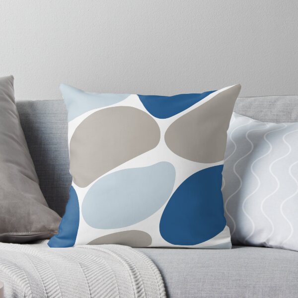 Item preview, Liquid Abstract Pattern Blue White  designed and sold by BeatrisVeres.