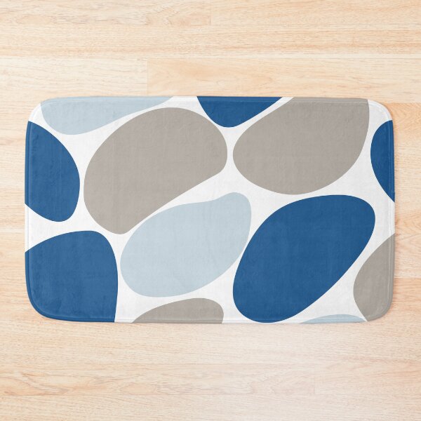Item preview, Liquid Abstract Pattern Blue White  designed and sold by BeatrisVeres.