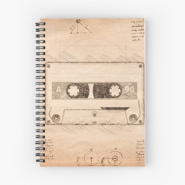 Item preview, Da Vinci Sketch Art Cassette Tape - Vintage designed and sold by Rayyanz.