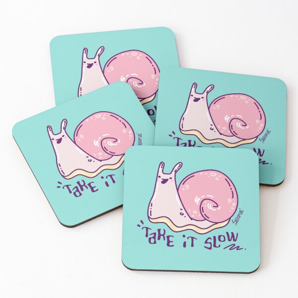 Item preview, Happy snail taking it slow designed and sold by SPIRIMAL.