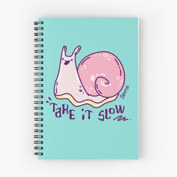 Item preview, Happy snail taking it slow designed and sold by SPIRIMAL.