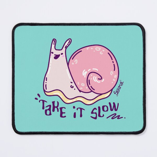 Item preview, Happy snail taking it slow designed and sold by SPIRIMAL.