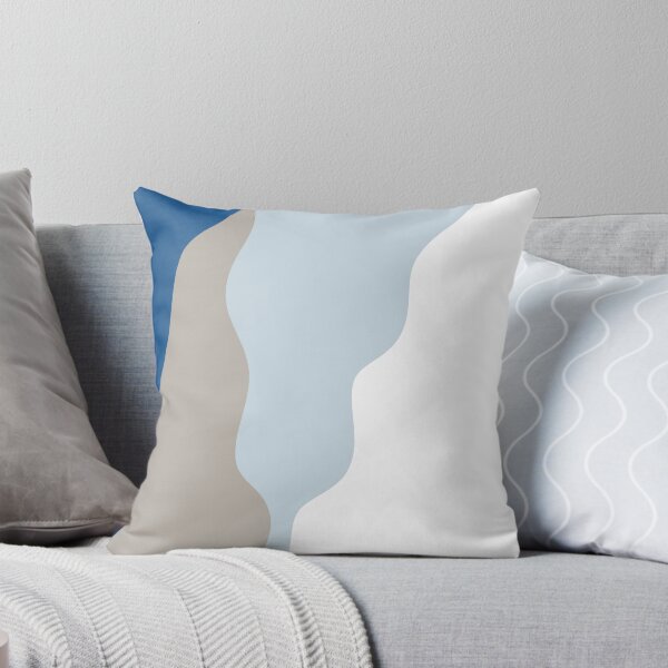 Item preview, Liquid Abstract Pattern Blue White  designed and sold by BeatrisVeres.