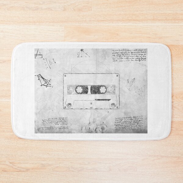 Item preview, Da Vinci Sketch Art Cassette Tape - Grunge designed and sold by Rayyanz.