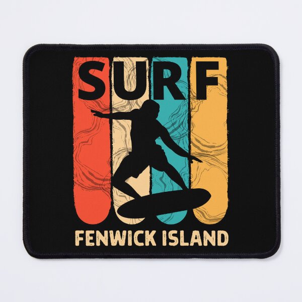 Item preview, Surf Fenwick Island Delaware Surfing Vintage Retro Sunset designed and sold by retrodesigner14.