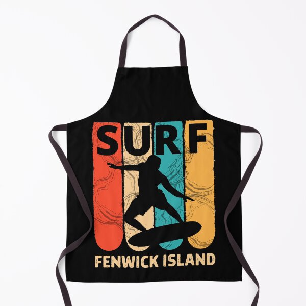 Item preview, Surf Fenwick Island Delaware Surfing Vintage Retro Sunset designed and sold by retrodesigner14.