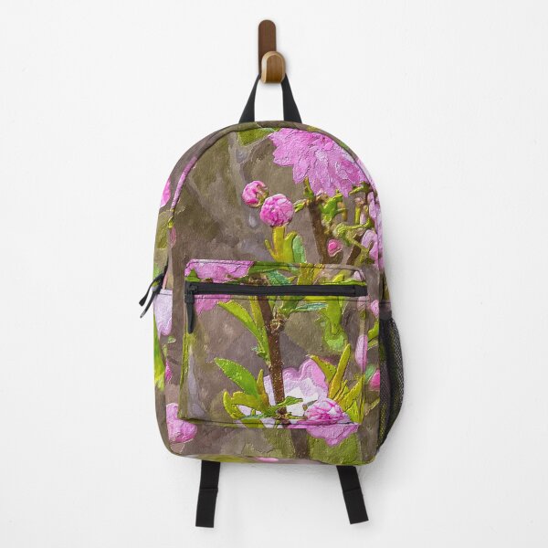 Item preview, Pink Flowering Almond Branches Painterly designed and sold by mljdwhite.