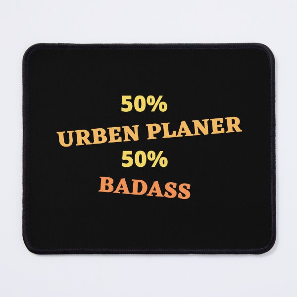 Item preview, Funny Badass Town Planner designed and sold by Thetruemo.