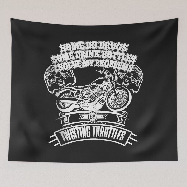 Item preview, Some Do Drugs Others Pop Bottles Outfit Motorcycle Biking Tank Top designed and sold by JakariEzer.