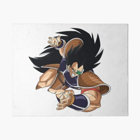 Goku and Raditz Art Board Print by FranFuentesArt