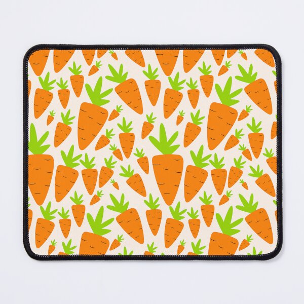 Item preview, Cute Carrot Pattern Veganuary vegetable garden vegetarian vegan designed and sold by Draculaura2009.