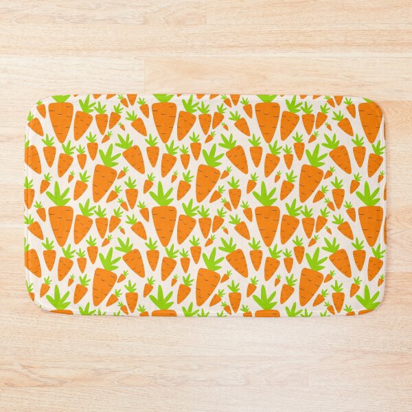 Item preview, Cute Carrot Pattern Veganuary vegetable garden vegetarian vegan designed and sold by Draculaura2009.