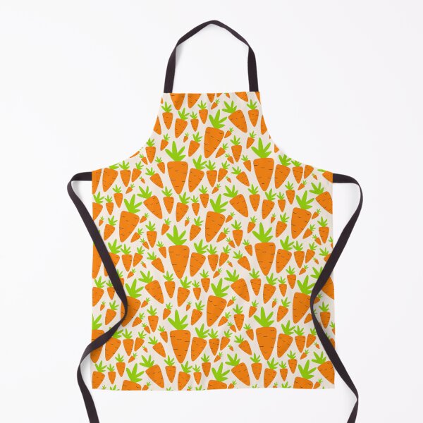 Item preview, Cute Carrot Pattern Veganuary vegetable garden vegetarian vegan designed and sold by Draculaura2009.