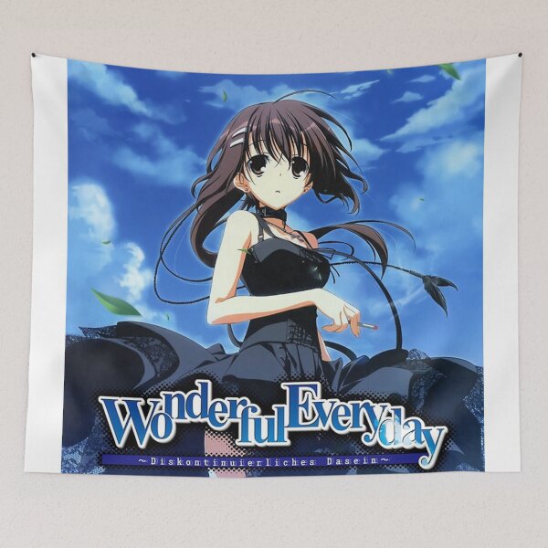 Item preview, Subarashiki Hibi VN Art Poster - Minakami Yuki Poster designed and sold by pressnellc.