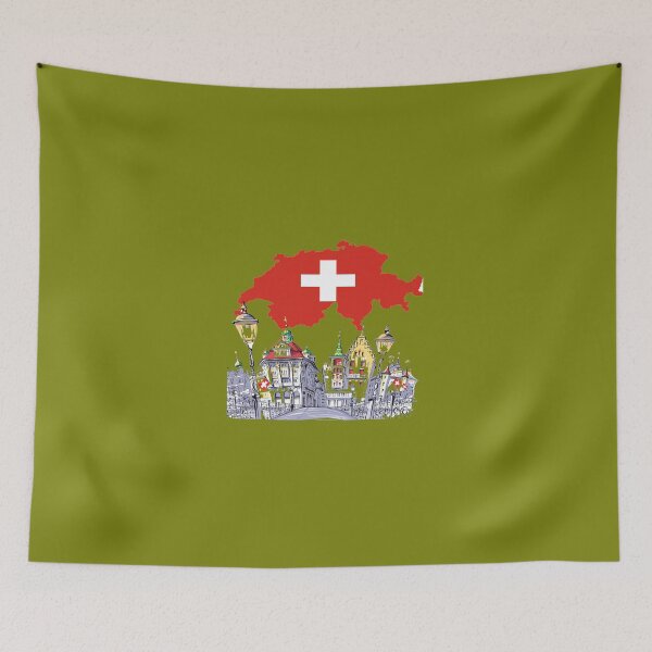 Item preview, Flag Switzerland  designed and sold by FunZoo.