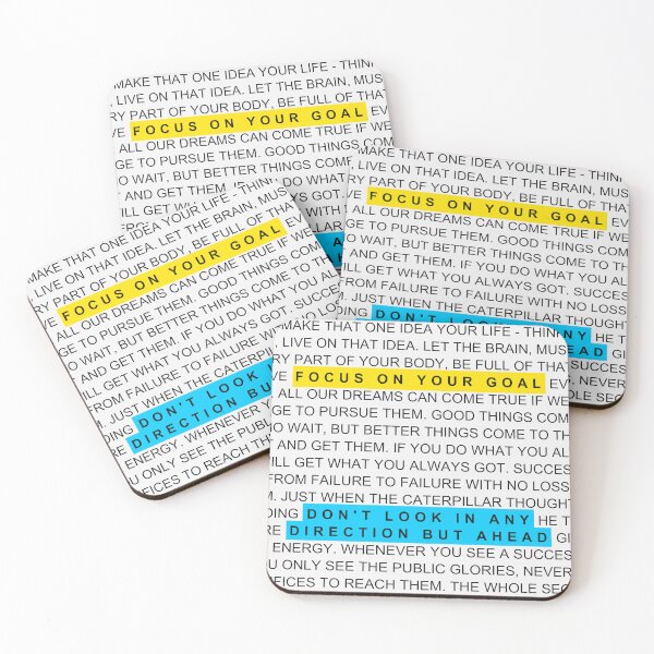 Item preview, Focus On Your Goal Motivational Goal Getter Keep Going  designed and sold by SuccessHunters.