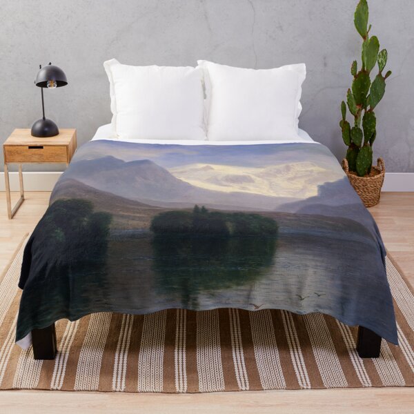 Item preview, Mountain Scene by Albert Bierstadt designed and sold by TheSoulOfArt.