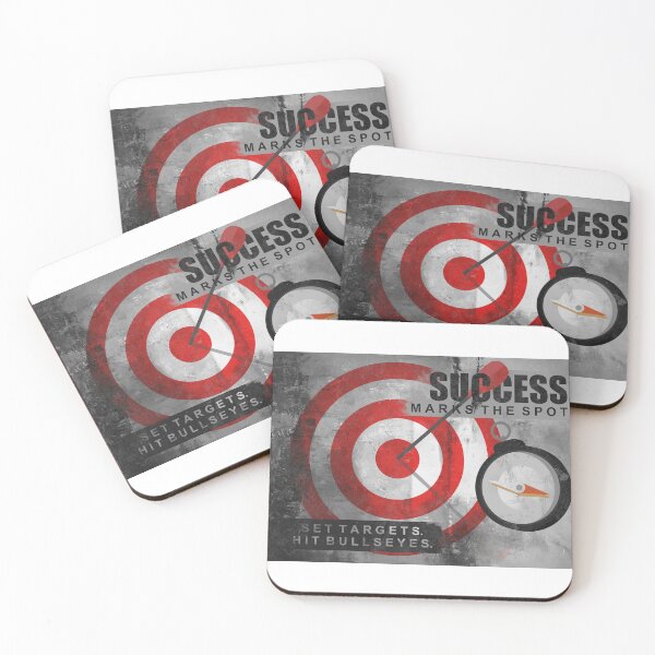 Item preview, Success Quotes Motivational Print Darts Board designed and sold by SuccessHunters.