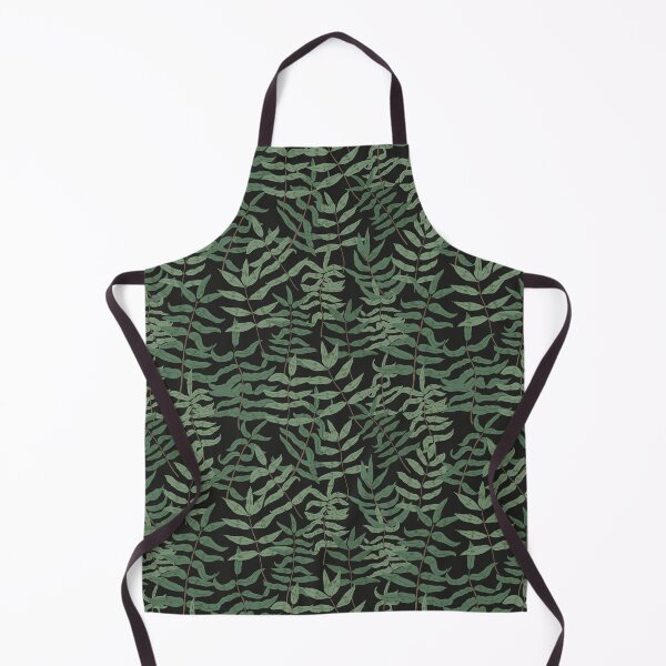 Item preview, Ash - Green ash leaves on a black background designed and sold by ToveNordqvist.