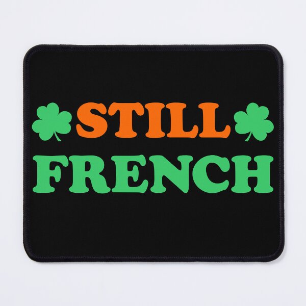 Item preview, Still French Green Shamrocks St Patrick's Day Shirt designed and sold by jaycartoonist.