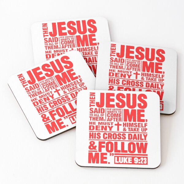 Item preview, Luke 9:23 Follow Me designed and sold by plushism.