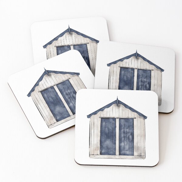 Item preview, Blue & White Watercolour House designed and sold by MDRNHOME.