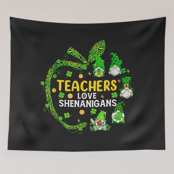 Artikelvorschau, Teacher Love Shenanigans Gnomes Lehrerleben St. Patrick Day entworfen und verkauft von JakariEzer.