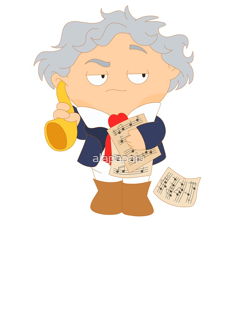 Featured image of post Beethoven Cartoon : Download beethoven cartoon portrait illustration vector art.