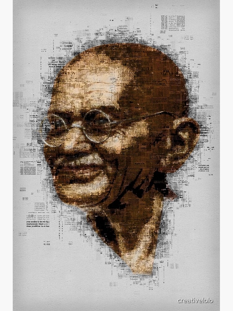 Gandhi by creativelolo