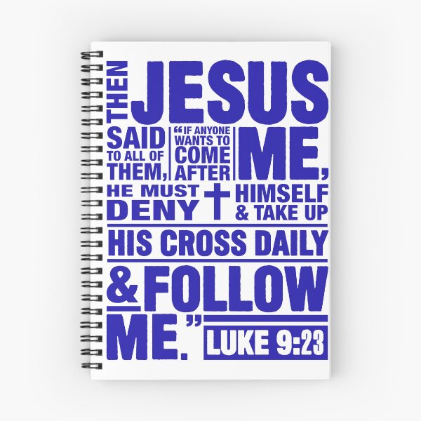 Item preview, Luke 9:23 Follow Me designed and sold by plushism.