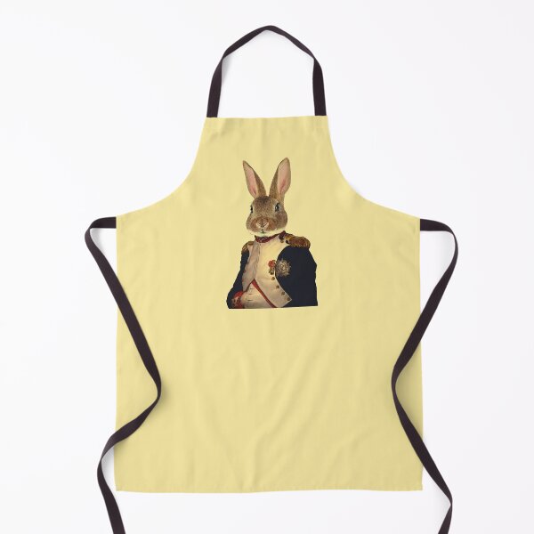 Item preview, Napoleon Bunny Portrait (white) designed and sold by Madame Memento.