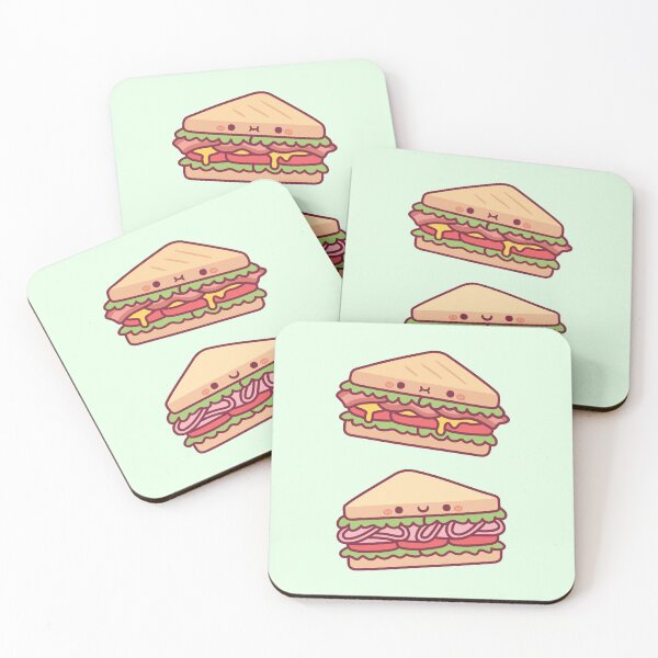 Item preview, Cute Sandwiches Doodle designed and sold by rustydoodle.