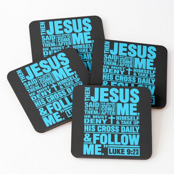 Item preview, Luke 9:23 Follow Me designed and sold by plushism.