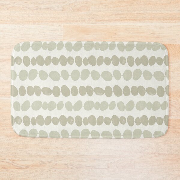 Item preview, Pebbles - beige pebbles on a string with a cream background designed and sold by ToveNordqvist.